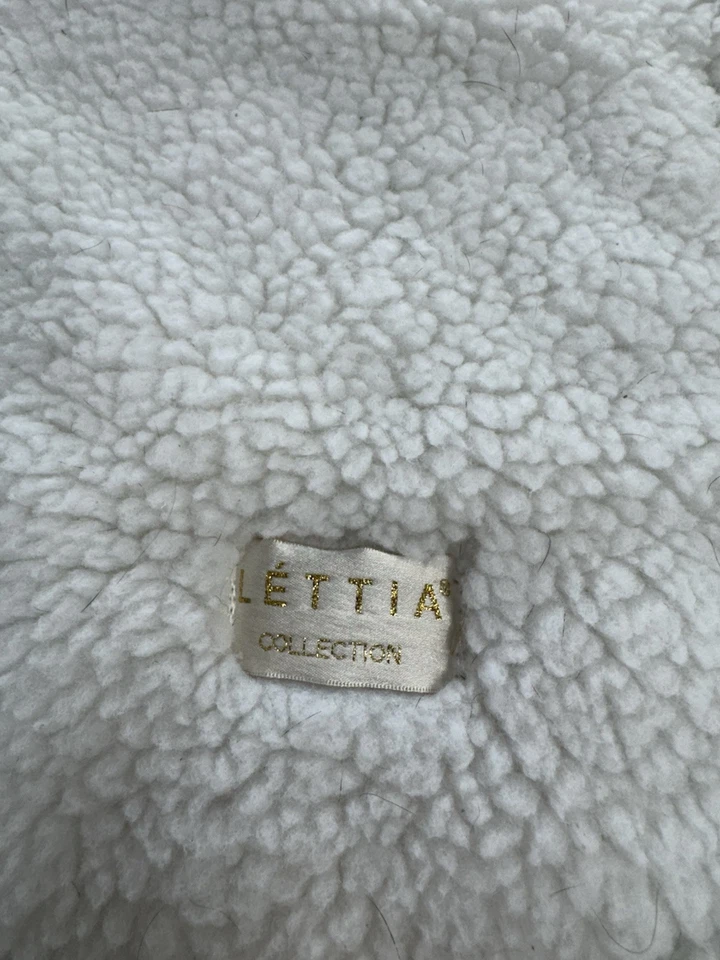 Almofada de sela Coolmax English Horse coleção Lettia lã branca A/P 17 - Imagem 2 de 4