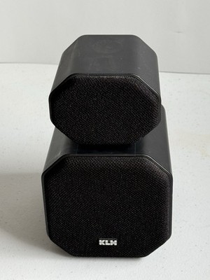 KLH Audio Systems Model 8S Speaker Black Twistable 8 Ohms Speaker Single Unit