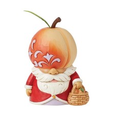 Peach Gnome Figurine Jim Shore Heartwood Creek
