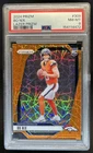 2024 Panini Prizm Bo Nix RC Lazer Rookie #309 Broncos PSA 8