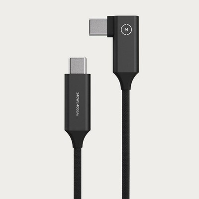 Moment Superflex Right-Angle USB-C to USB-Cable 23 cm