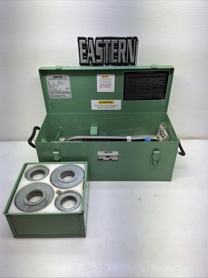 Ametek Hydraulic Dead Weight Tester W/ Weights T-50 10-5000 PSI NEW