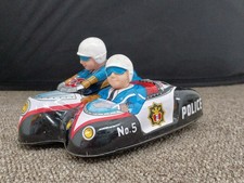 Unknown Tin Toy Sidecar Bike K8J25