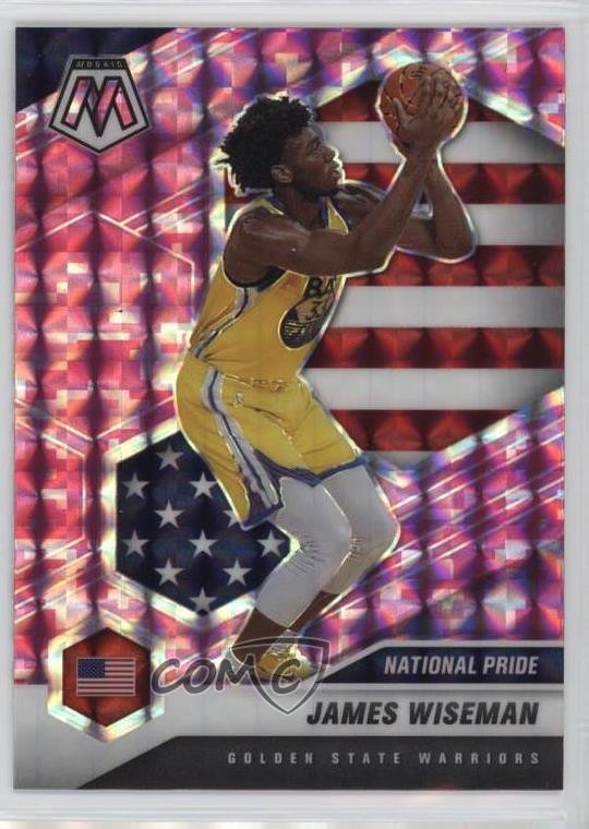2020 Panini Mosaic National Pride Pink Camo Prizm James Wiseman Rookie RC 1cx3