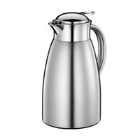 cilio Thermokanne Trieste, Edelstahl, 1,5 L, Ø 13,5 X 25 Cm, Satiniert