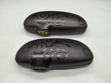 2-Pack Bundle Koali Brown Clamshell Eyeglass Case