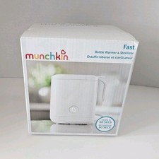 Munchkin 2-in-1 Bottle Warmer  Sterilizer Auto Shut-Off, Audible Alert