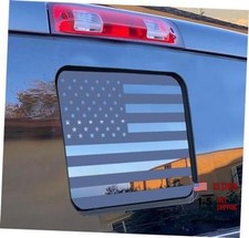 For Ford Ranger 2018-2026 2025 Rear Middle Window American Flag Decal Matte