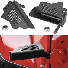 Car Door Hinge Steps Foot Climb Pedal For Jeep Wrangler JK Accessories 07-17 E
