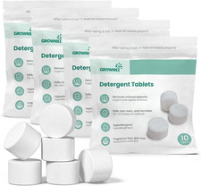 Grownsy Detergent Washing Tablets 40 PCS for Momcozy, Baby Brezza, Papablic Bott