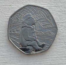 Paddington Bear At The Station 2018 Rare 50P Coin Rare Limited Edition