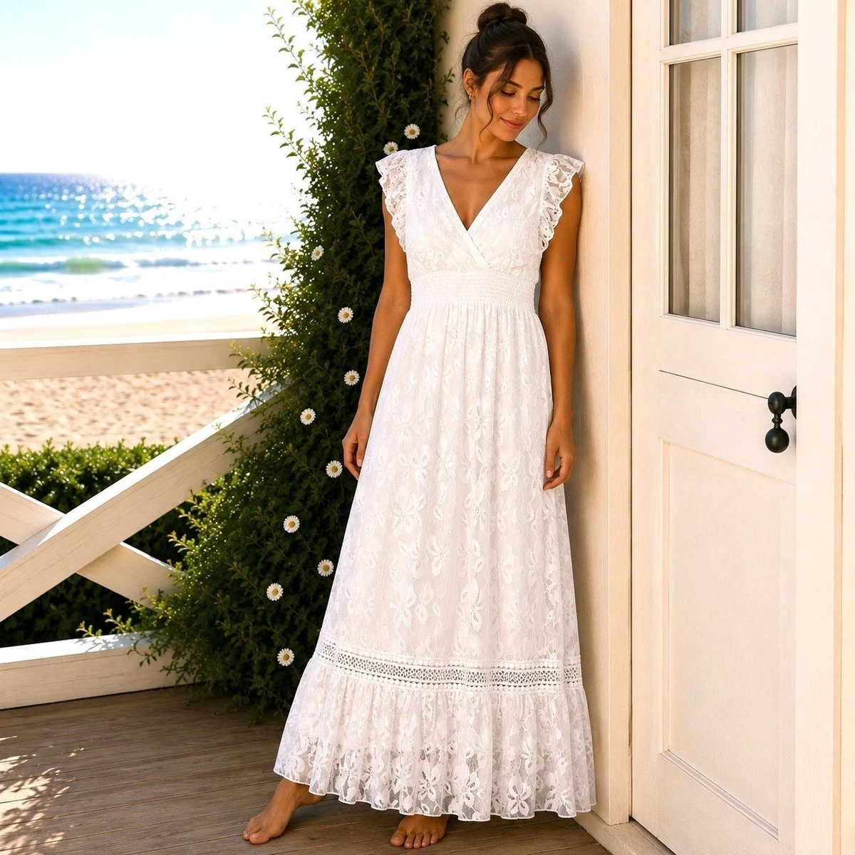 maxi dresses western Skylar Embroidered Dress (Red) FINAL SALE Southern Alternative Wrangler Retro Americana Maxi Dress Saddle Trail Maxi Dress |