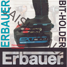  BIT HOLDER fits EXT Erbauer 18V 14.4v  Impact Drill Driver B&Q SCREWFIX