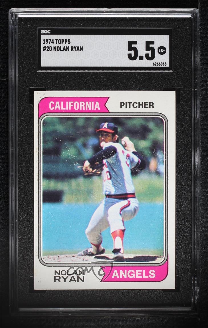 Nolan Ryan 1974 Topps #20 Base Price Guide - Sports Card Investor