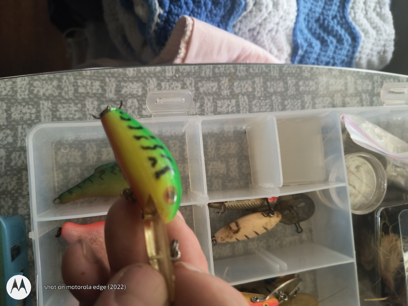 Bass Fishing Jigs/ Spinners / Tackle Etc ( 4 Plastic Boxes! Lots & Lots of... - Image 6