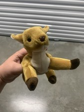  1997 Ty Original Beanie Baby Whisper the Deer Plush Stuffed Animal With Tag