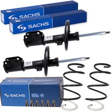2x SACHS STOSSDÄMPFER+FAHRWERKSFEDER VORNE passend für RENAULT MEGANE III