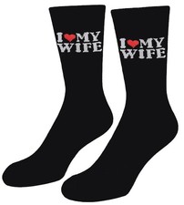 Gift for Boyfriend I Love My Girlfriend Socks Christmas Anniversary Birthday ...