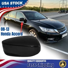 Passenger Right Side Mirror Cover Cap For 2008-2013 Honda Accord 2009 2010 2011