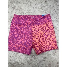 DSG Girls Momentum 3" Mid-Rise Shortie Shorts Social Butterfly Magenta Size L 14