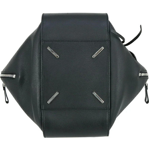 Borsa a mano originale LOEWE amaca piccola nera SHW borsa a tracolla pelle donna 2WAY - Foto 5 di 19