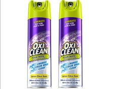 OxiClean Foam-Tastic Bathroom Cleaner, Citrus Scent, 19 oz Spray 2 Pack