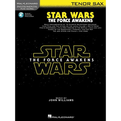 Star Wars Das Erwachen der Macht Tenor Sax Notenbuch John Williams HAL LEONARD