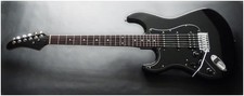 Left handed Eastcoast ST2 electric guitar.