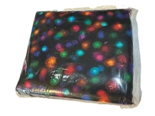 NIP Glow “Lights,” By Wishwell For Robert Kaufman 108” Wide Back Rare