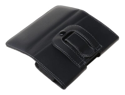 Étui Ceinture Universel Horizontal - Noir - Pour Nokia C7 - Neuf Sous Blister