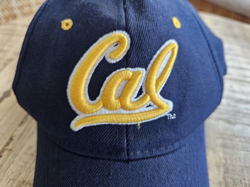 Vintage ZEPHYR Z Fitted Hat CAL UC BERKELEY BEARS Men's 7 1/8 Blue Cap Baseball - Picture 5 of 6