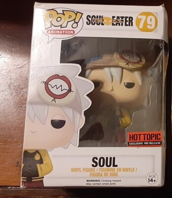 Funko Pop! Soul Eater Soul #79 Hot Topic Pre-Release & Patty #780 Gamestop 