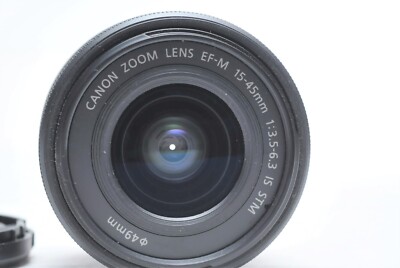 Canon EF-M 15-45mm f/3.5-6.3 IS STM Lens *EX* | eBay