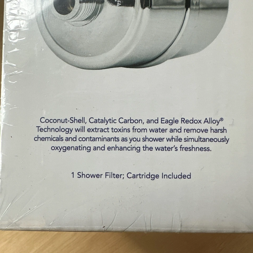 Filtro de agua Crystal Quest filtro de ducha blanco Foto 2 de 4