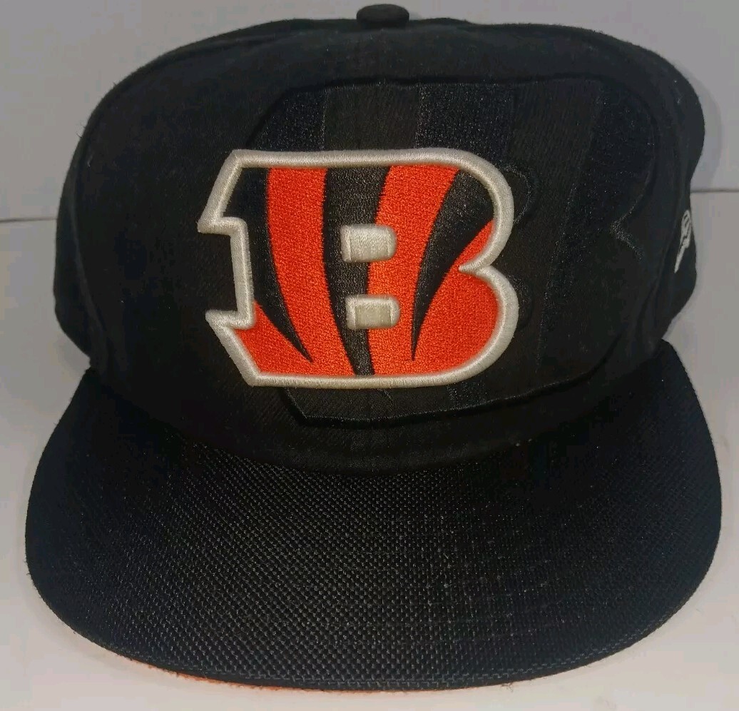 New Era 59Fifty NFL Cincinnati Bengals On Field Fitted Hat Cap Mens Size 7 3/8
