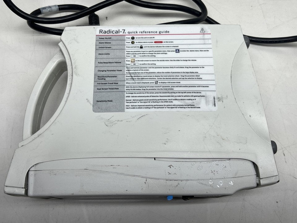 Masimo Radical7 Pulse Oximeter eBay