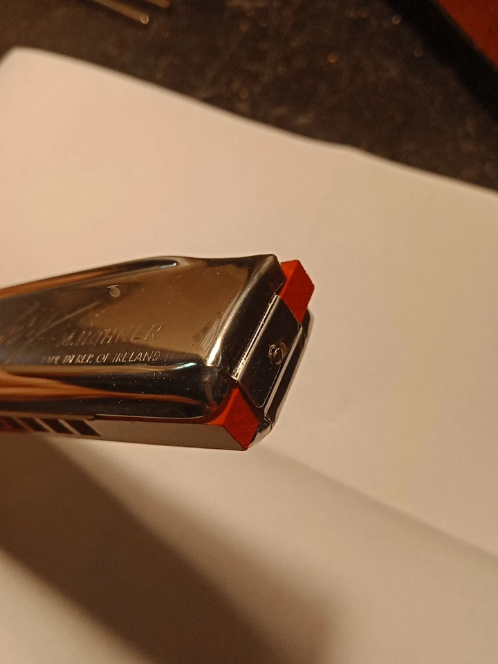 Conf originale ! BOX  6 pezzi Armonica Sonny Boy Hohner Anni 50 Vintage RARO !! - Immagine 3 di 4