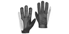 Leather Archery 4 Finger Right hand Glove  Black, Brown, Dark brown, Beige