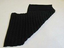 Victoria's Secret Scarf 29-in Black Infinity Acrylic Female