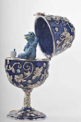 Faberge Ei (Frosch) KEREN KOPAL (SELTEN ÜBERALL AUSVERKAUFT)