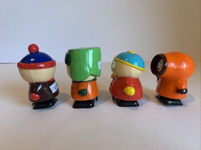 サウスパークCollector's Pack Wind Ups South Park Wind Ups Collector's Pack 1998 Comedy Central Lot Of 4
