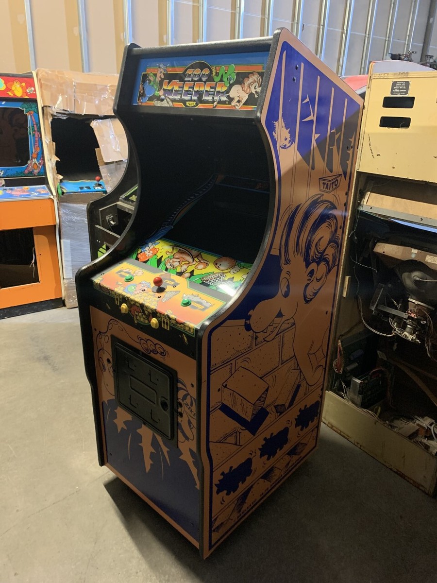 ZOO KEEPER ARCADE MACHINE by TAITO 1982 (Excellent Condition