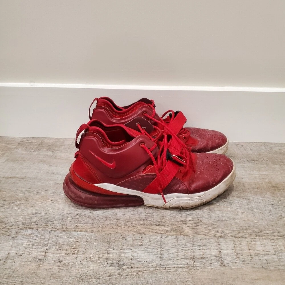 Nike air force hotsell 270 red croc
