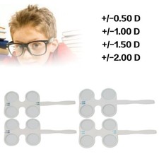 White Optical Flipper Optometry Plastic Flip for Lens Confirmation Test Tools