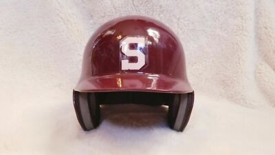 Vintage Stanford University Cardinal Red TPX Baseball Helmet Size 7 1/2