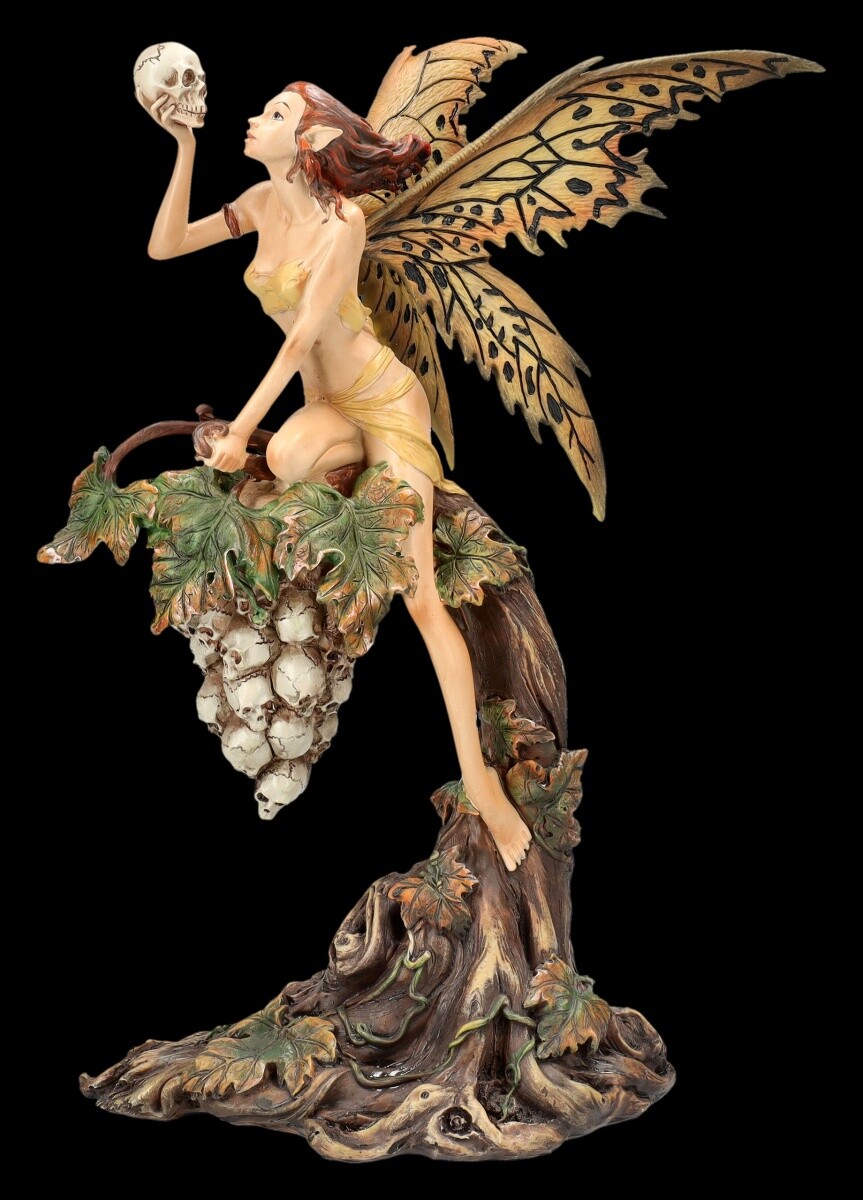 Elf Figure – Fin De Siècle By Alchemy - Magical Gothic Fantasy Decor - H 35 Cm
