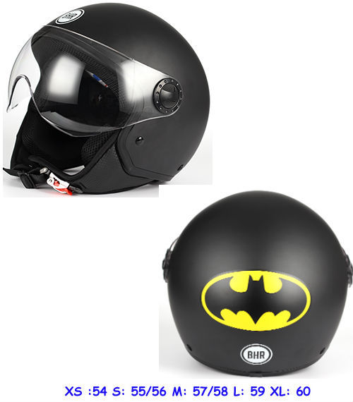 Bhr 18946 Casco Demi-jet One 801 Batman misura M 57/58 cm | Acquisti Online  su eBay