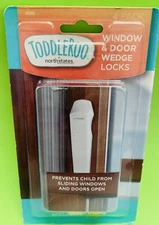Toddleroo by North States Sliding Window & Door Wedge Locks  NEW