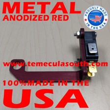RED METAL TH400 ST400 ST300 KICKDOWN MICROSWITCH EDELBROCK CARB MADE IN AMERICA