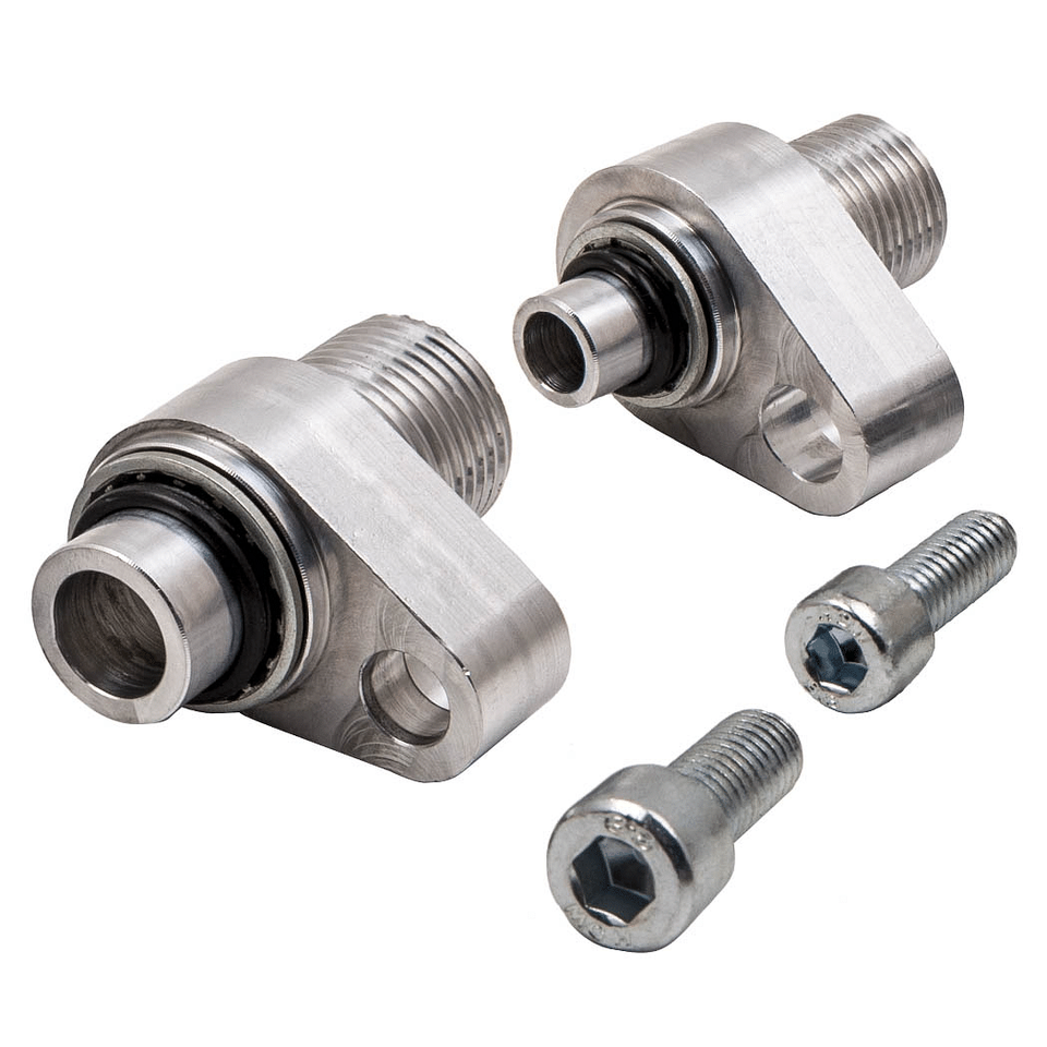 A/C AC Compressor Adapter Fittings Kit for 10S17F & 10S20F for LS ...
